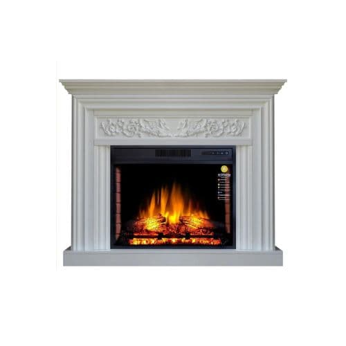 Камінокомплект Аrtiflame monferrato af28s білий б'янко (зі звуком)