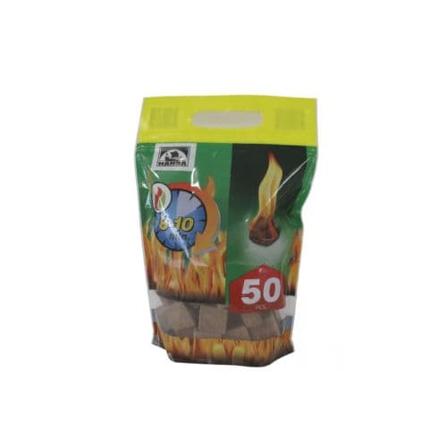 Розпалювач вогню в кубиках Hansa 50 шт.