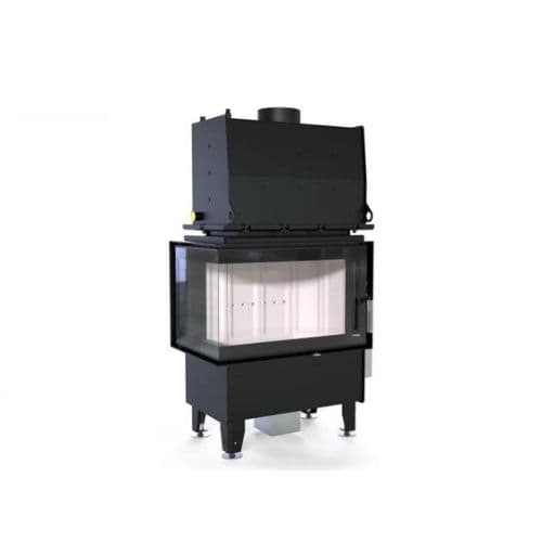 Камінна топка з водяним контуром Defro Home RIVA SM BL SHORT