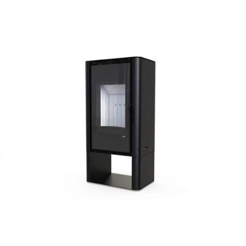 Піч-камін Defro Home SOLUM LOG Чорний