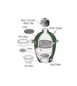 Гриль керамічний LARGE BGE 