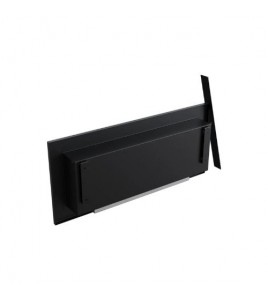 Біокамін Kratki DELTA 2 SLIM чорний зі склом