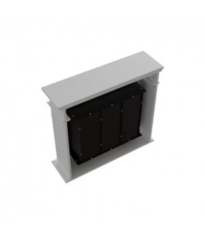 Біокамін Kratki AUGUST P білий з сертифікатом TUV