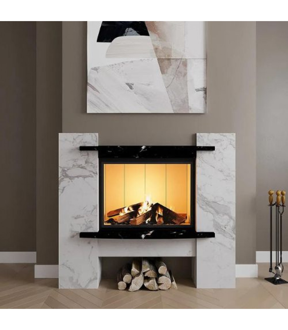 Камінна обудова "Лейпциг"