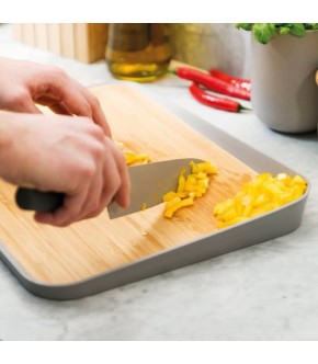 Дошка кухонна BergHOFF LEO з кутовим бортиком, 41 х 30,5 х 4 см