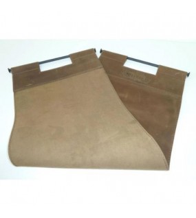 Корзина для дров "Зевс" + сумка з натуральної шкіри