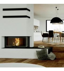 Камінна топка з водяним контуром Defro Home RIVA ME BP G SHORT