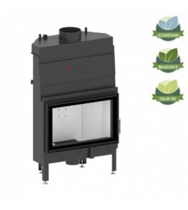 Камінна топка з водяним контуром Hitze ALBERO AQUASYSTEM ALAQS68X43.S-D