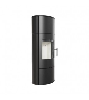 Піч-камін Kratki KOZA ROLLO Ø 150 з акумуляційними кругами (8,0 кВт)