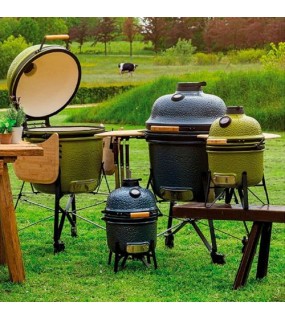 Маленький керамічний гриль-піч