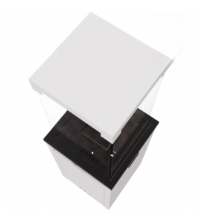 Газовий обігрівач Kratki PATIO LIGHT білий (8,0 кВт)