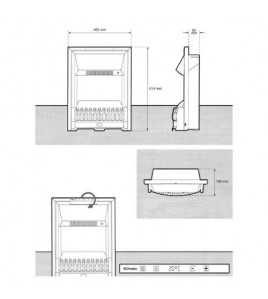 Електрокамін Dimplex Atherton