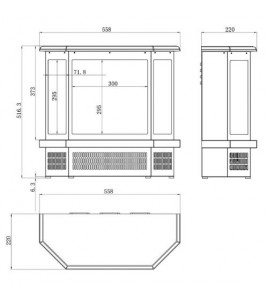 Електрокамін Aflamo CORTEZ