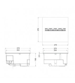 Електрокамін Dimplex Cassette 250 INT (без дров)
