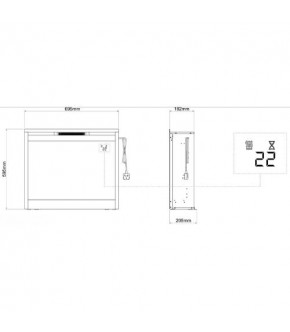 Електрокамін Dimplex Symphony 26 Slim (DF2624L-INT) Електрокамін Dimplex Symphony 26 Slim (DF2624L-INT)