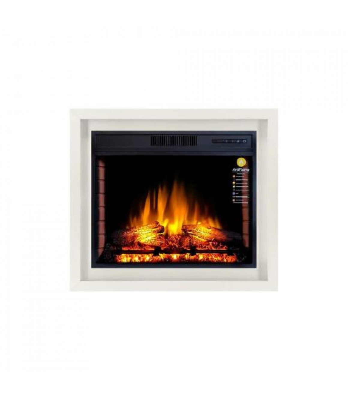 Камінокомплект Аrtiflame bronx af28s білий дуб (зі звуком)