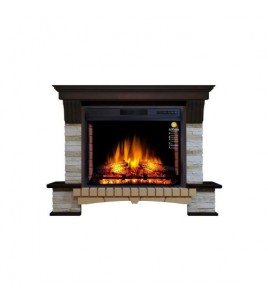Камінокомплект Аrtiflame stone montebello af28s махагон коричневий антик (зі звуком)