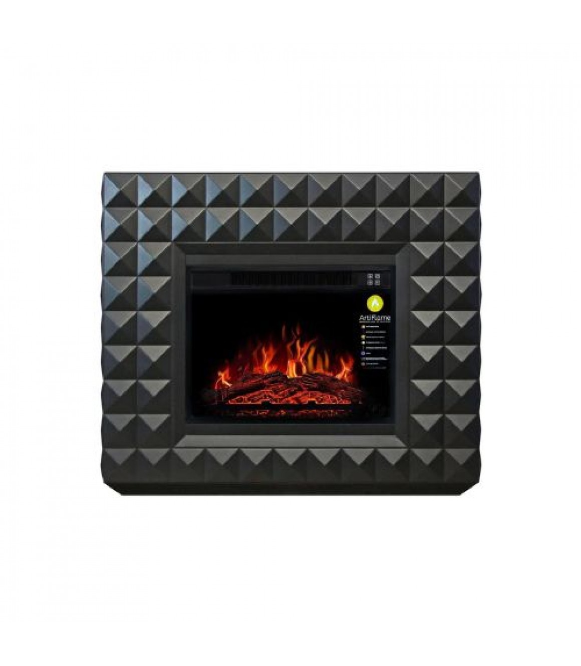 Камінокомплект Аrtiflame diamond af23s чорний (зі звуком) Камінокомплект Аrtiflame diamond af23s чорний (зі звуком)