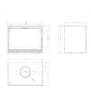 Камінна топка Aroa 700