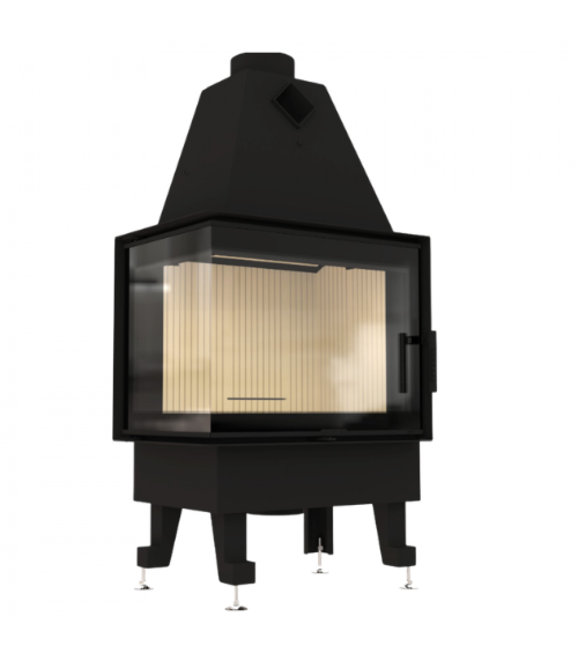 Камінна топка M-FIRE 60 (690/540) кутова (14kW)