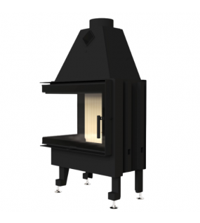 Камінна топка M-FIRE 70 (790/540) кутова (15kW)