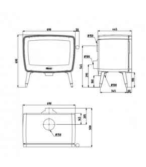 Піч-камін Dovre Vintage 50