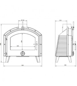 Піч-камін Invicta STIMO 