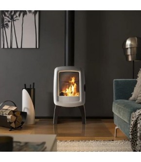 Піч-камін Invicta ELO M EMAL IVORIE