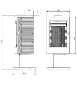 Піч-камін Invicta PHAROS