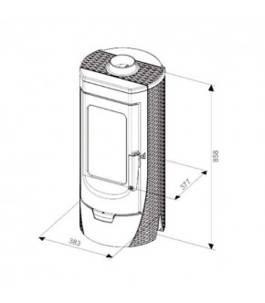 Піч-камін Plamen TARA