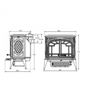Піч-камін Kawmet Premium zeus