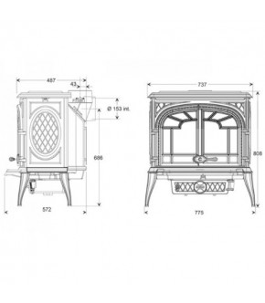 Піч-камін Kawmet Premium sparta
