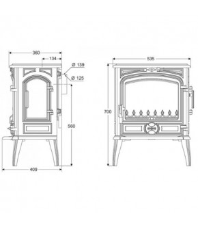 Піч-камін Kawmet Premium selena