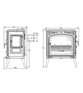 Піч-камін Kawmet Premium eos