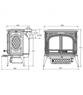 Піч-камін Kawmet Premium Ares