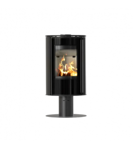 Сталева піч-камін Kratki ERIK на ніжці (8 кВт)