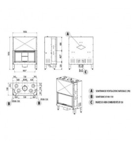 Камінна топка MCZ PLASMA 95 WOOD