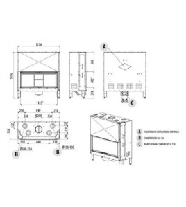 Камінна топка MCZ PLASMA 115 WOOD
