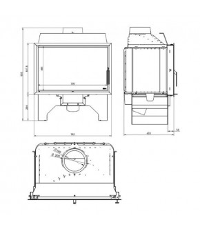 Камінна топка KFD ECO iLUX 90