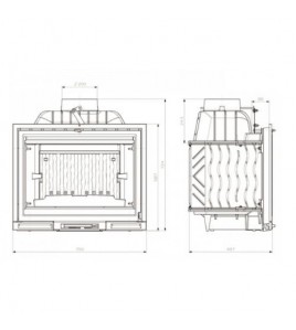 Камінна топка KAWMET PREMIUM SIREN