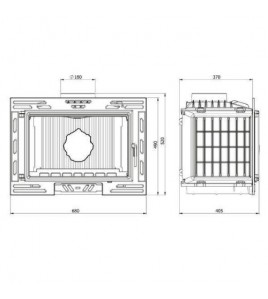 Камінна топка KAWMET W9 (9.8 KW) ECO