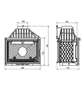 Камінна топка KAWMET W11 (18.1 KW)