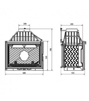Камінна топка KAWMET W11 (18.1 KW)