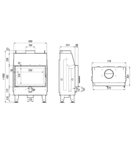 Камінна топка Defro Home IMPULS SM