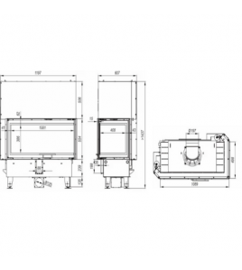 Камінна топка Defro Home INTRA LA BP G