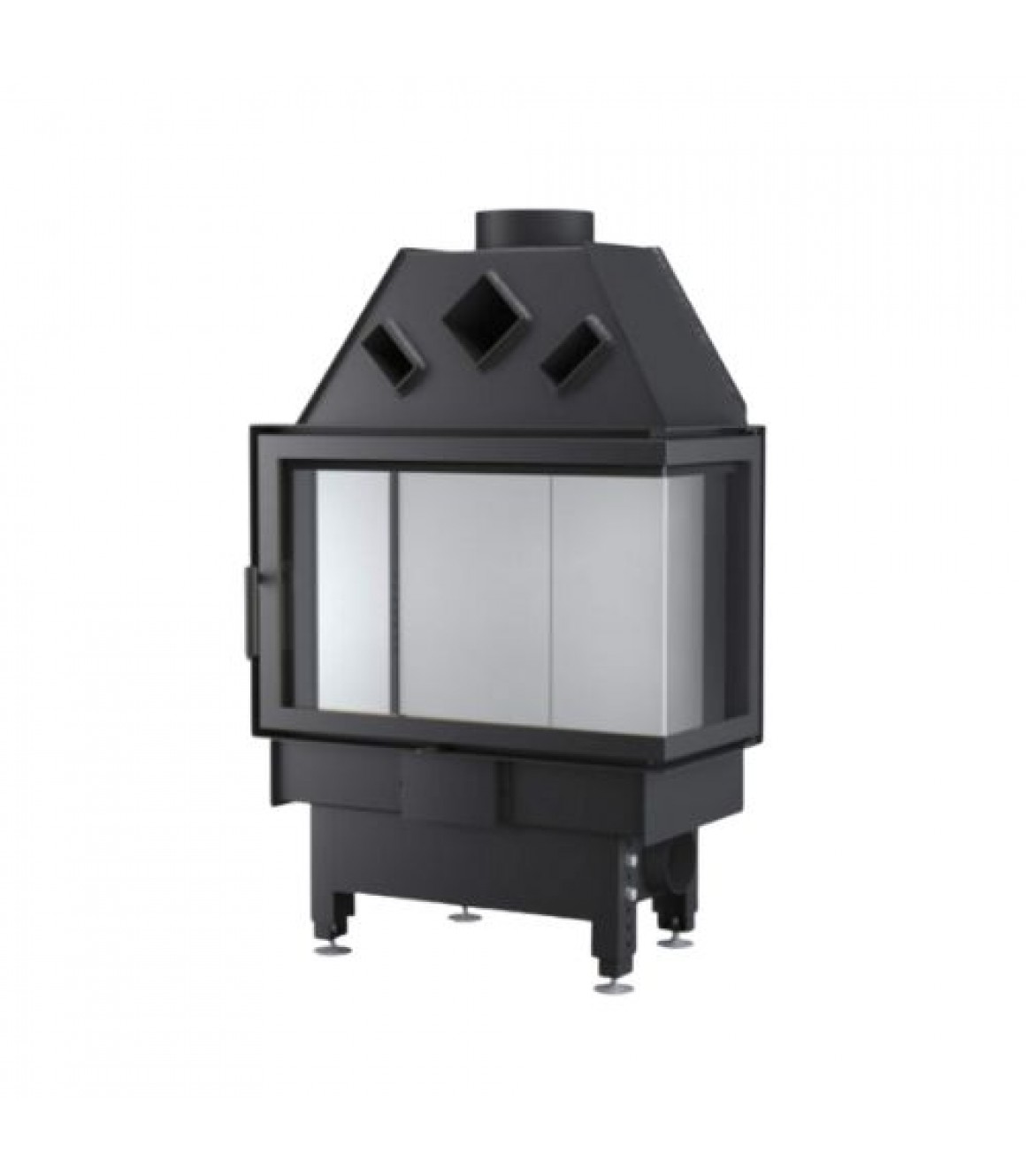 Камінна топка Unico DRAGON 2B Slim Modern Standard, 6кВт