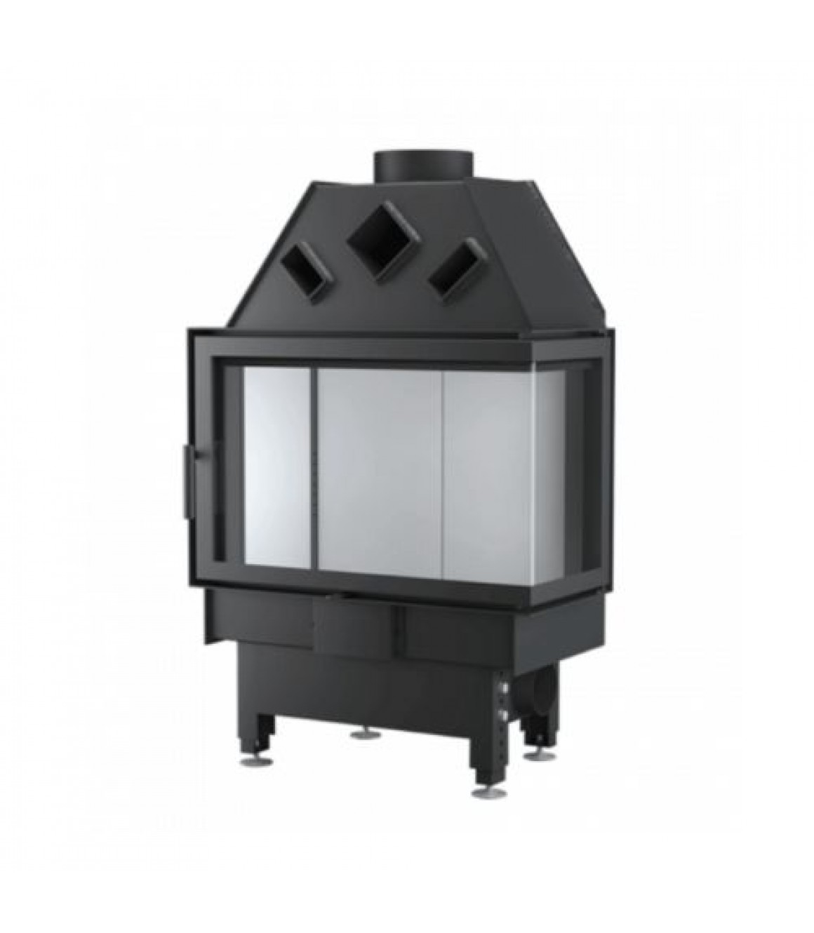 Камінна топка Unico DRAGON 2B Modern Standard, 12кВт Камінна топка Unico DRAGON 2B Modern Standard, 12кВт