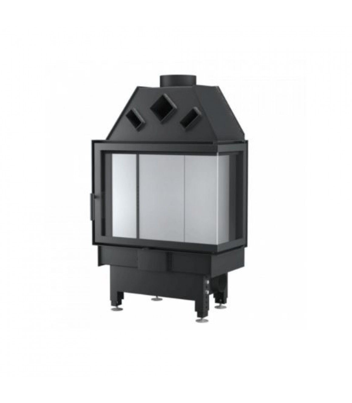 Камінна топка Unico DRAGON 2B XL Modern Standard, 12кВт