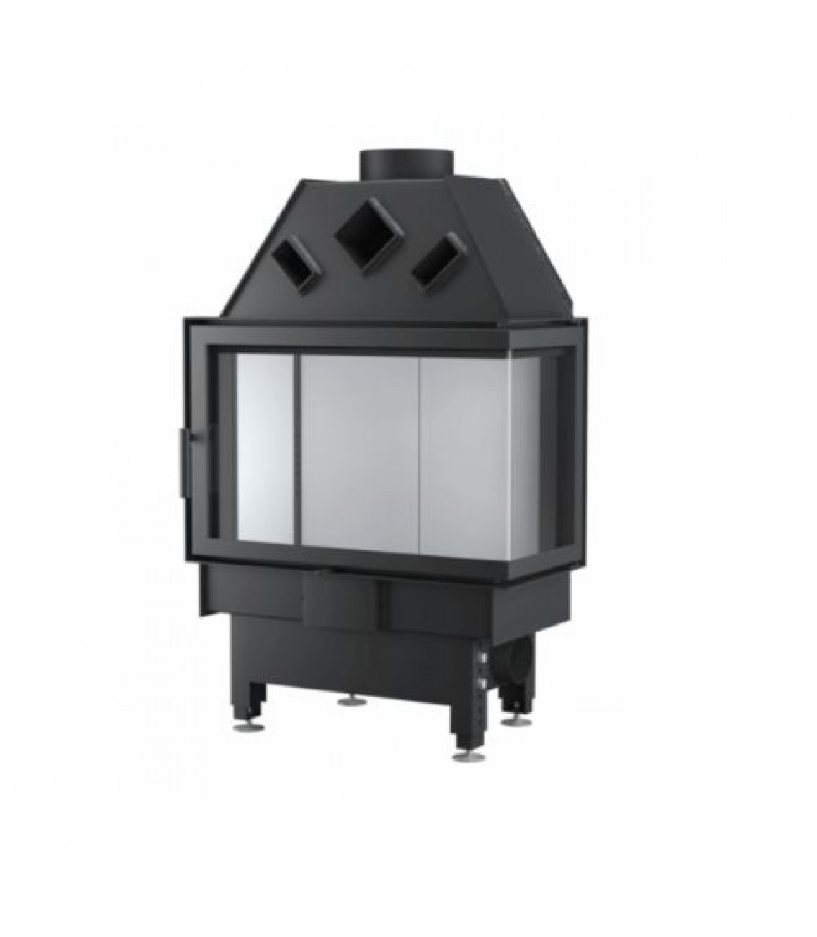 Камінна топка Unico DRAGON 4B Slim Modern Standard, 13кВт Камінна топка Unico DRAGON 4B Slim Modern Standard, 13кВт