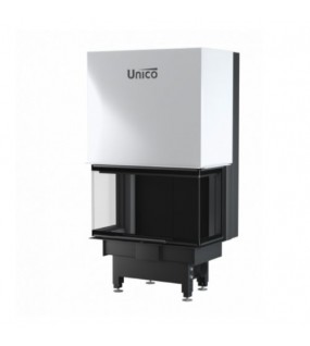 Камінна топка Unico DRAGON 2C Raster LIFT, 12кВт